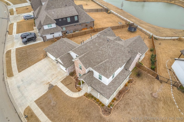 drone / aerial view