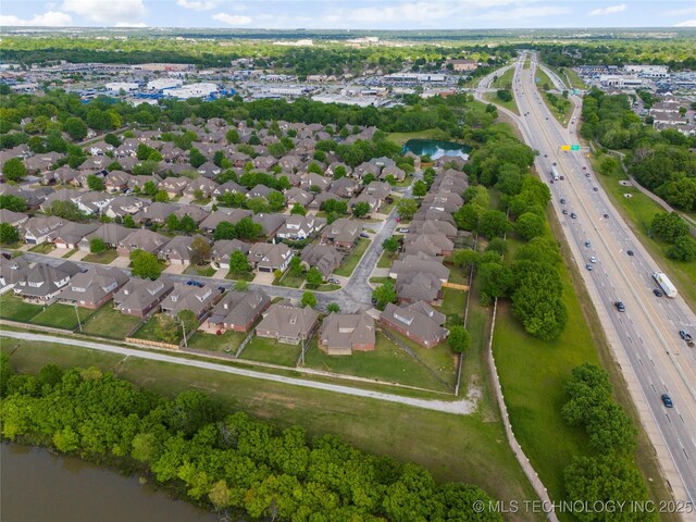 9502 S 73rd E Ave, Tulsa, OK 74133 - bird's eye view