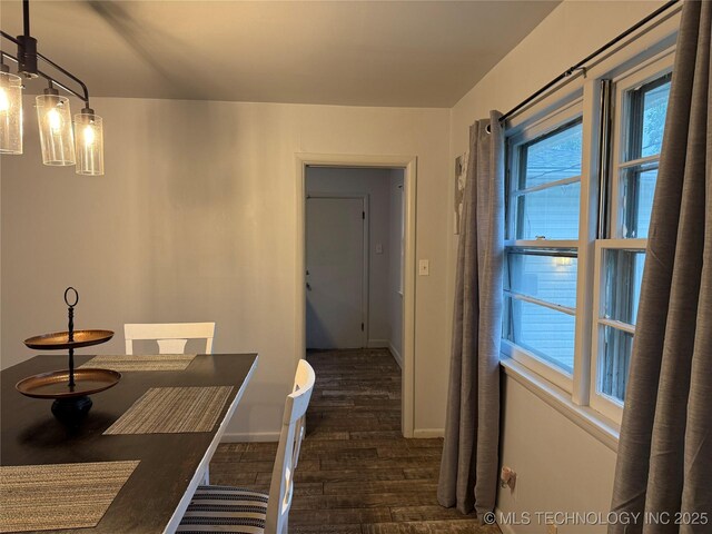 116 S Camden St, Muskogee, OK 74403 - dining room with wood finished floors and baseboards
