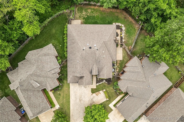 drone / aerial view