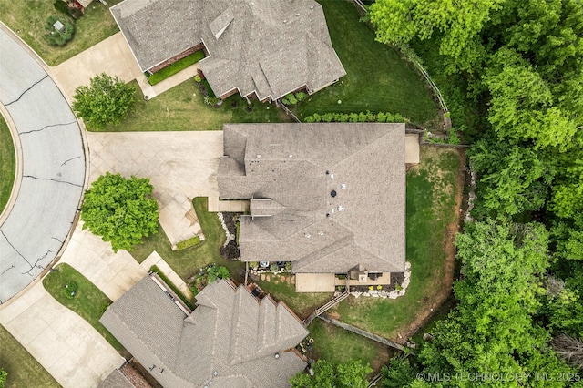 drone / aerial view