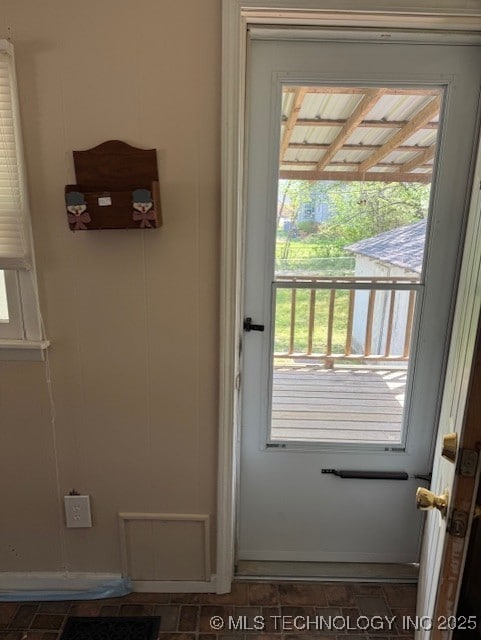 view of doorway