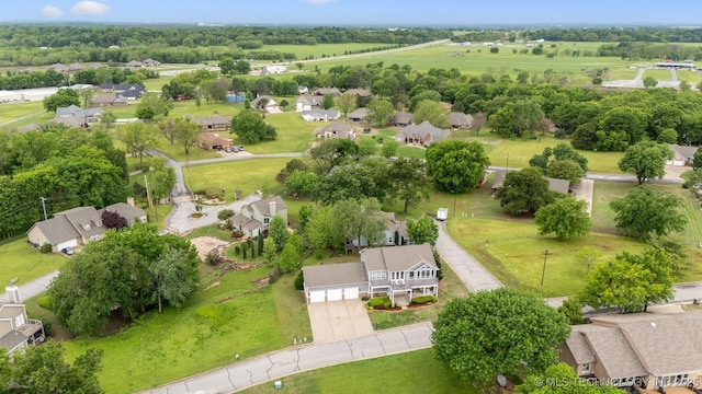 drone / aerial view featuring a residential view