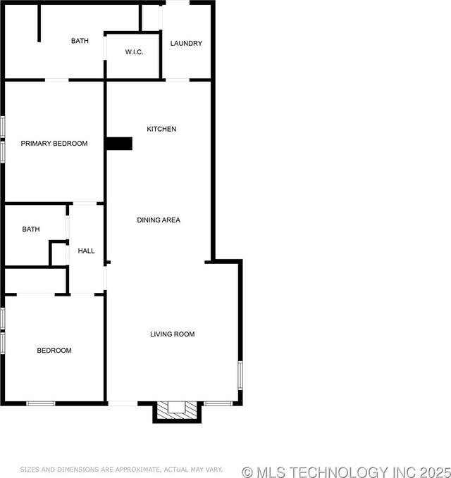 1166 N Boston Pl, Tulsa, OK 74106 - floor plan