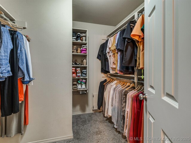4312 N 33rd St, Broken Arrow, OK 74014 - walk in closet with carpet flooring
