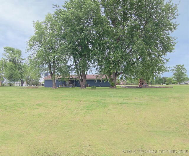 74703 S 320th Rd, Wagoner, OK 74467 - view of yard