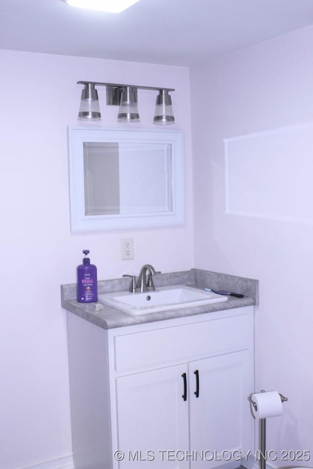 1005 N Osage St, Chouteau, OK 74337 - bathroom with vanity
