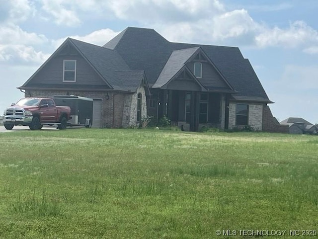 6735 Wilson, Durant, OK 74701 - craftsman inspired home featuring a front lawn