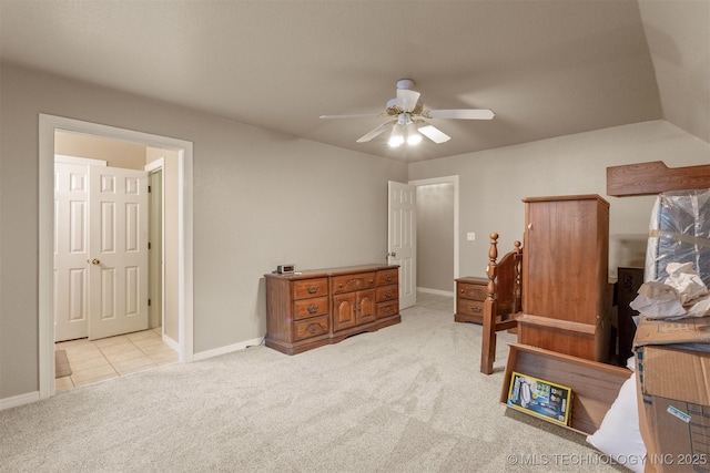 13303 E 95th Pl N, Owasso, OK 74055 - bedroom featuring carpet floors, baseboards, and ceiling fan