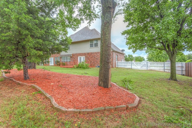 13303 E 95th Pl N, Owasso, OK 74055 - view of yard with a fenced backyard