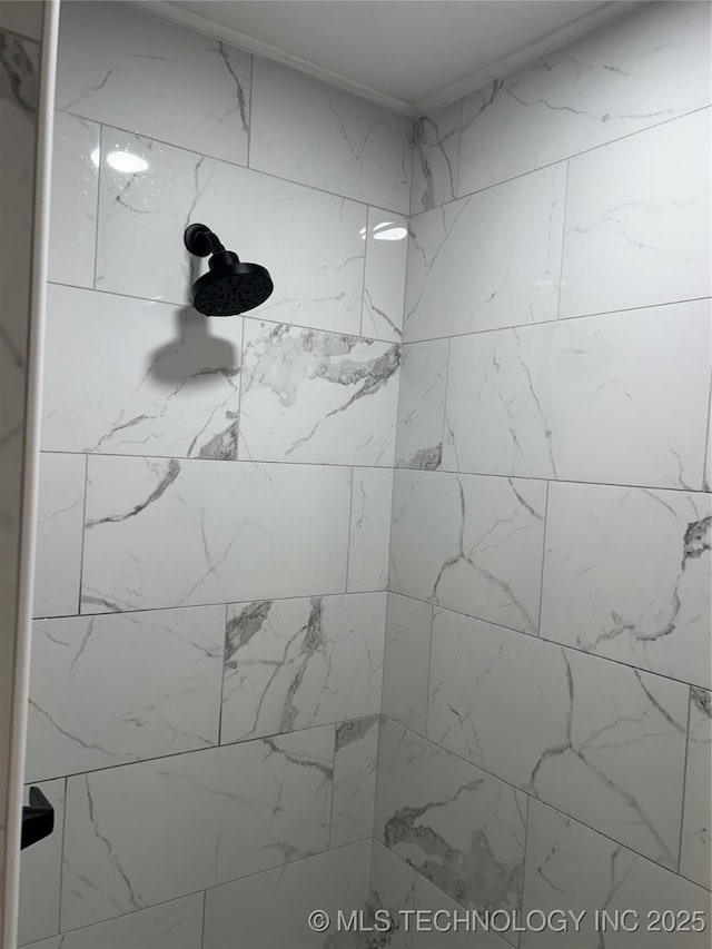 1705 Tower Dr, Ardmore, OK 73401 - bathroom with tiled shower