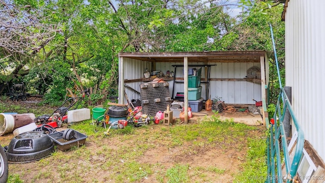 25805 S Clayton Ave, Claremore, OK 74019 - view of pole building