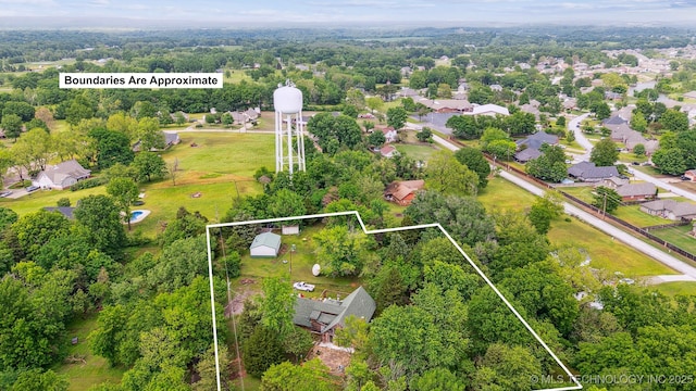 25805 S Clayton Ave, Claremore, OK 74019 - aerial view