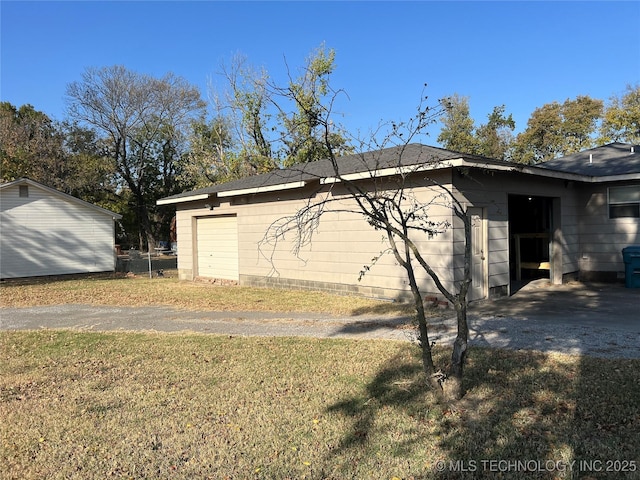 16 B St NW, Inola, OK 74036 - view of garage