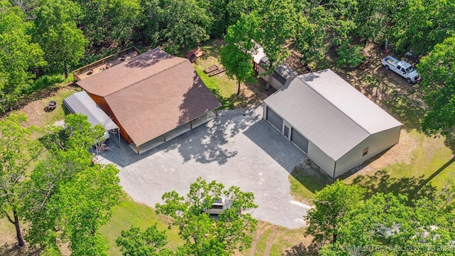 aerial view