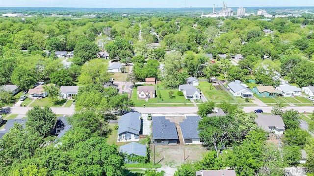 bird's eye view featuring a residential view