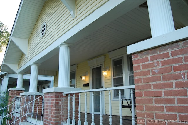 view of side of home