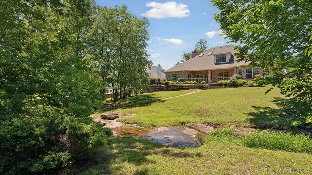 9219 N 134th E Ave, Owasso, OK 74055 - view of grassy yard