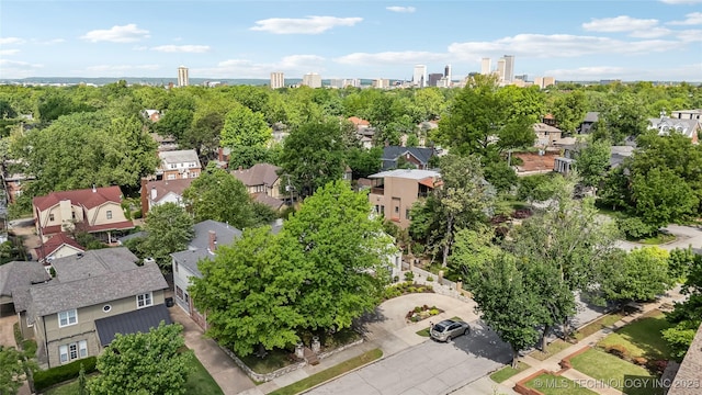 2252 S Troost Ave, Tulsa, OK 74114 - drone / aerial view featuring a residential view