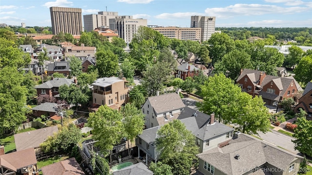 2252 S Troost Ave, Tulsa, OK 74114 - aerial view featuring a residential view