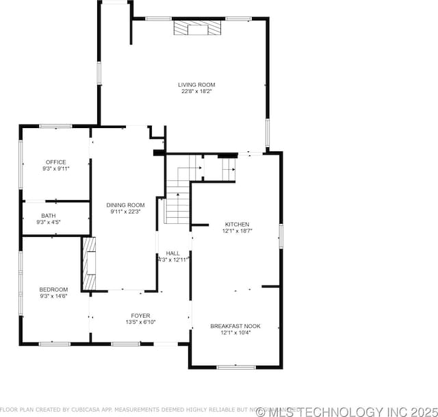 2252 S Troost Ave, Tulsa, OK 74114 - plan