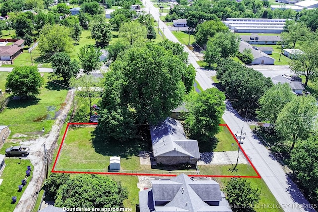 aerial view