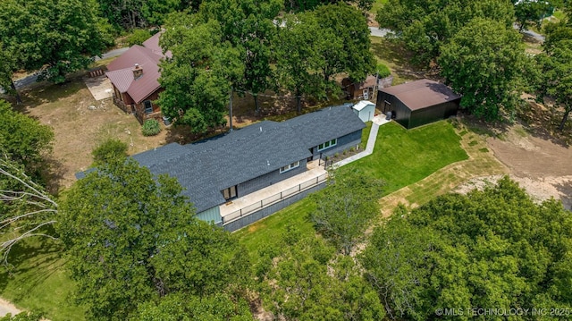 aerial view