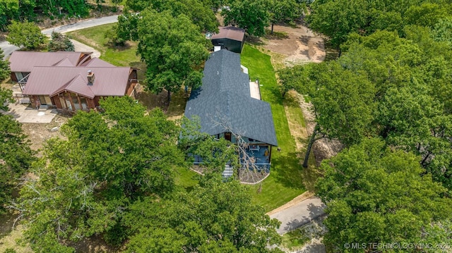aerial view
