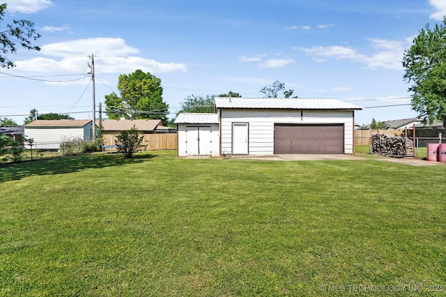 4604 Maple Dr, Sand Springs, OK 74063 - view of outbuilding with fence and an outdoor structure