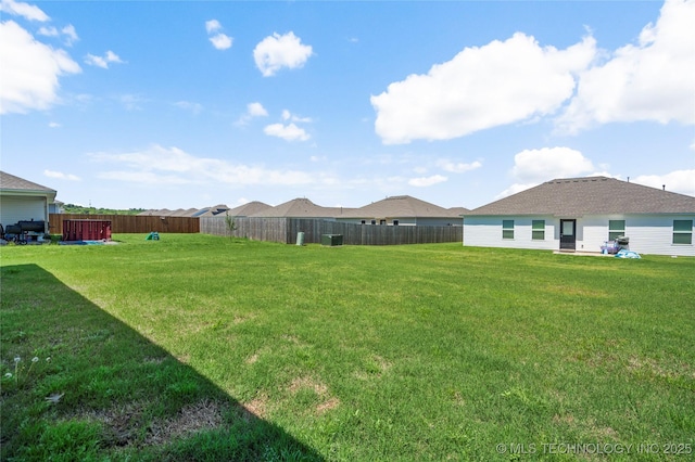 29327 E 80th St SE, Broken Arrow, OK 74014 - view of yard with fence