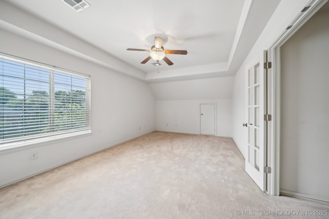 8655 E 103rd St, Tulsa, OK 74133 - additional living space with ceiling fan and carpet