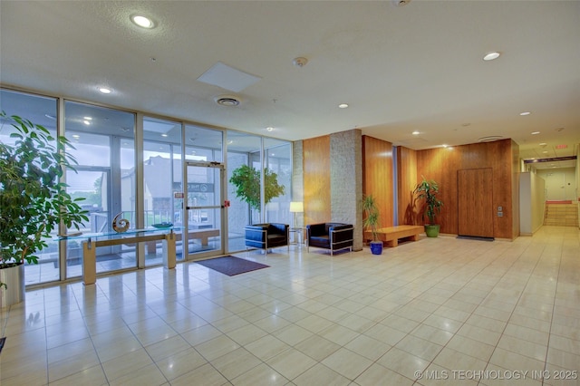 view of community lobby