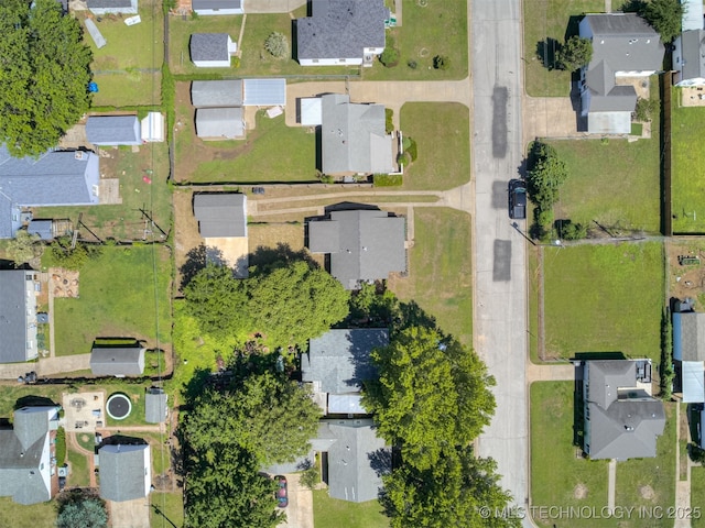 2236 S Marion Ave, Tulsa, OK 74114 - drone / aerial view featuring a residential view