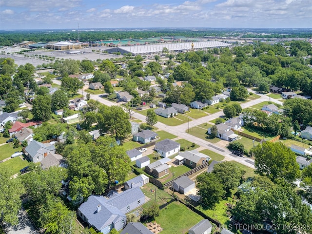 2236 S Marion Ave, Tulsa, OK 74114 - birds eye view of property with a residential view
