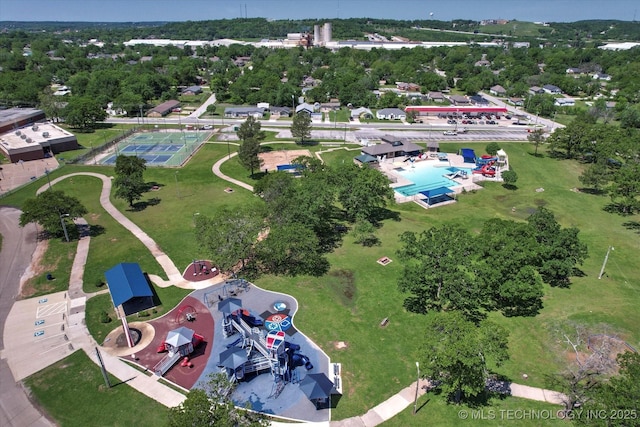 aerial view