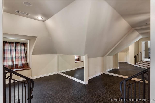 10910 S 69th E Ave, Tulsa, OK 74133 - bonus room with vaulted ceiling and rubber floors