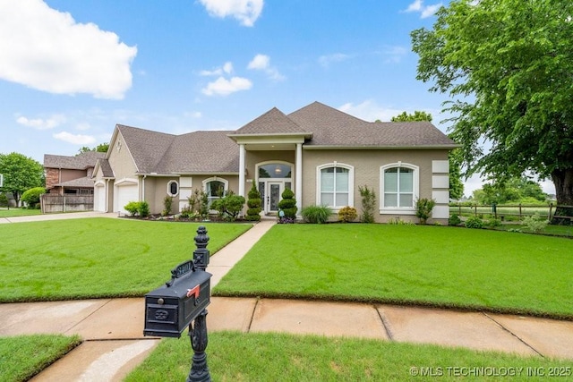 3401 N Narcissus Ave, Broken Arrow, OK 74012 - view of front of house with driveway and a garage