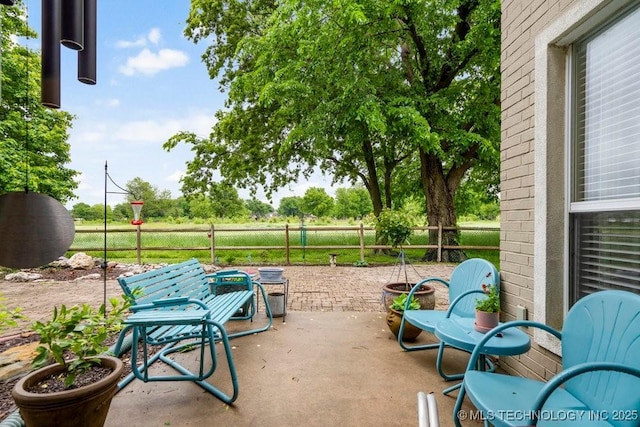 3401 N Narcissus Ave, Broken Arrow, OK 74012 - view of patio / terrace with a fenced backyard