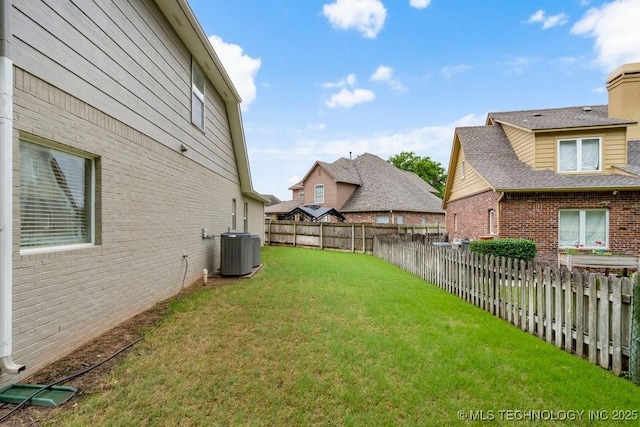 3401 N Narcissus Ave, Broken Arrow, OK 74012 - view of yard with central AC unit