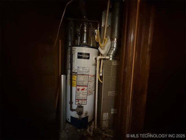 utilities featuring water heater