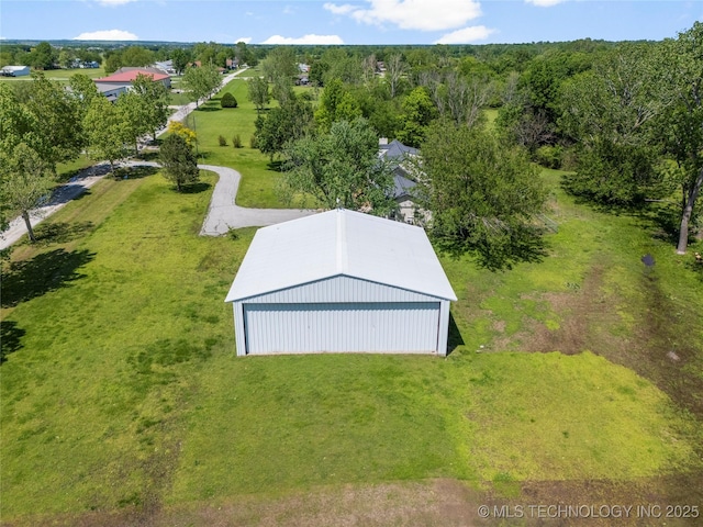 12415 N 75th E Ave, Collinsville, OK 74021 - aerial view