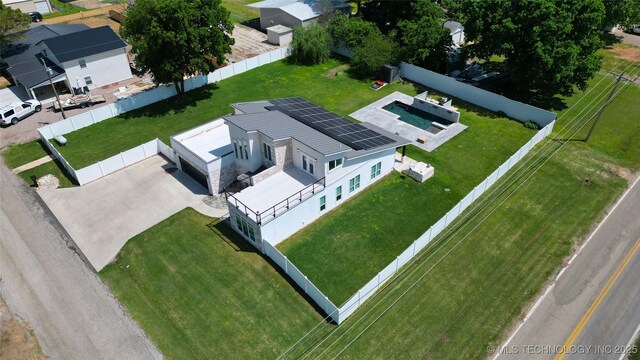 8973 Birch St, Kingston, OK 73439 - drone / aerial view