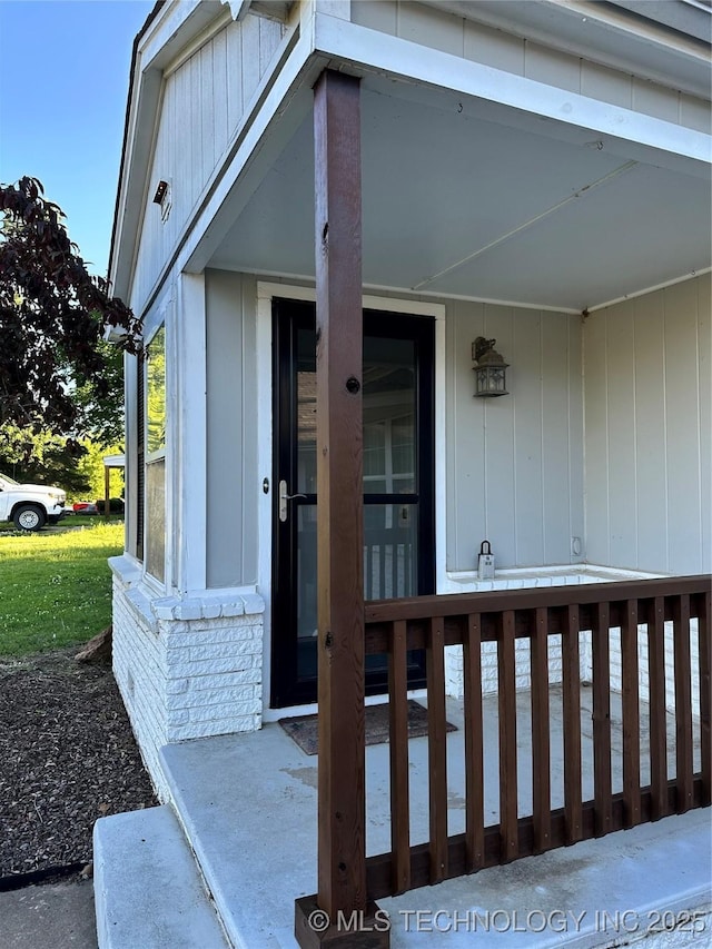 3210 Summit Blvd, Sand Springs, OK 74063 - doorway to property with a porch