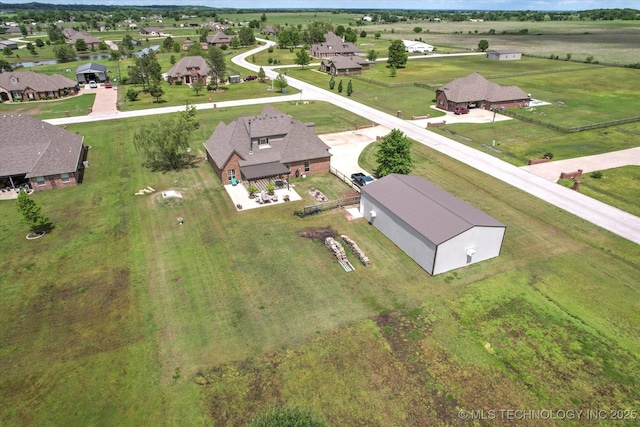 drone / aerial view