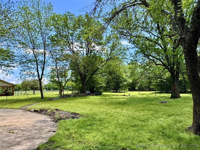 view of yard