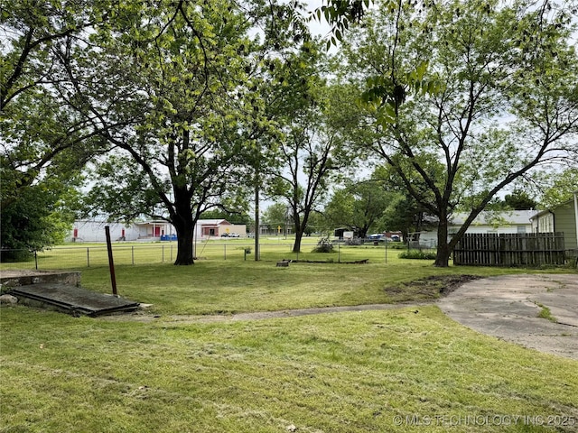view of yard
