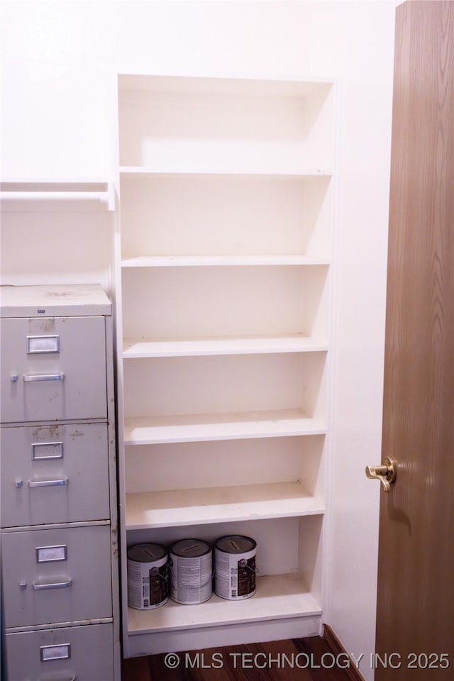 view of closet