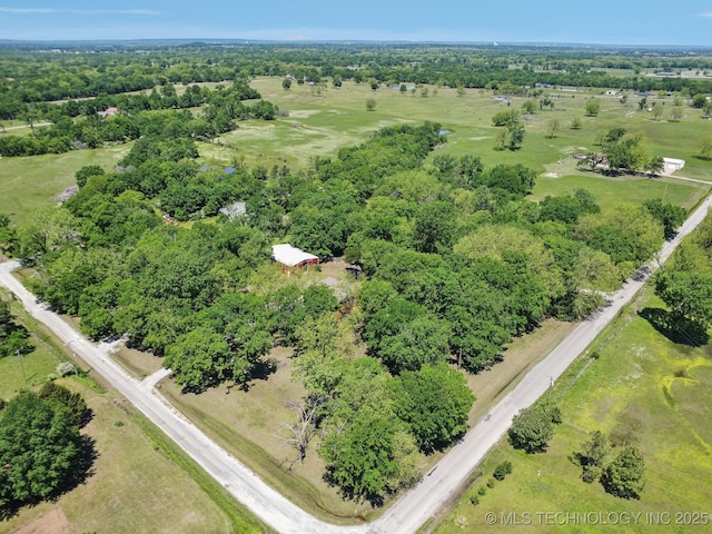 15955 Briar Rd, Morris, OK 74445 - drone / aerial view