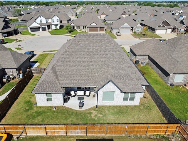 10431 S 232nd E Ave, Broken Arrow, OK 74014 - aerial perspective of suburban area