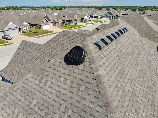 10431 S 232nd E Ave, Broken Arrow, OK 74014 - exterior view of a shingled roof and a residential view